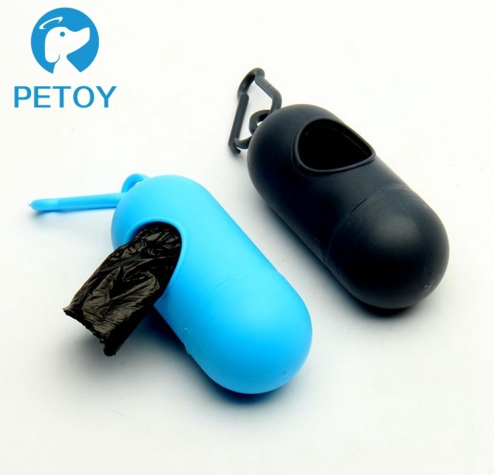 Customized Biodegradable Poop Bags , Dog Walking Poop Bags 15 G / Roll
