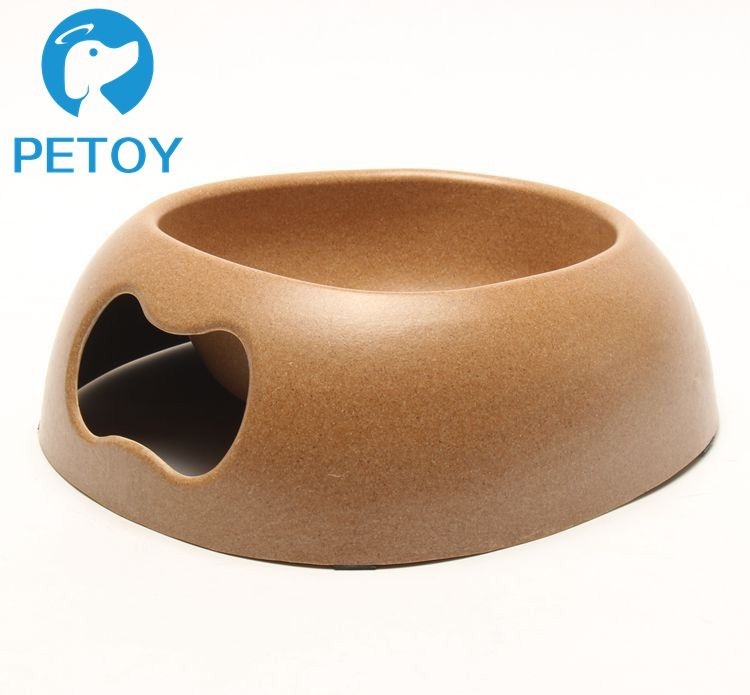 Portable Dogs Bio Bamboo Pet Bowl Environmental Friendly New Design